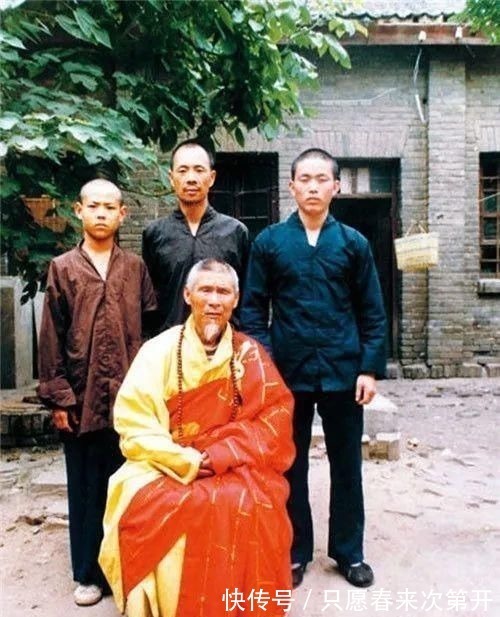 少林寺$释永信的武功有多高?看他早年练功时的这组绝版旧照,你就知道了