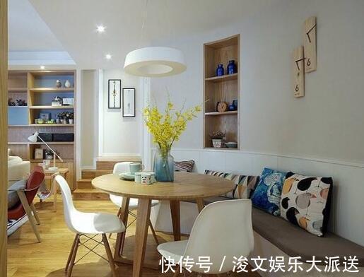 美观|越来越多人家里不买传统餐桌椅了,打造卡座餐厅更美观实用