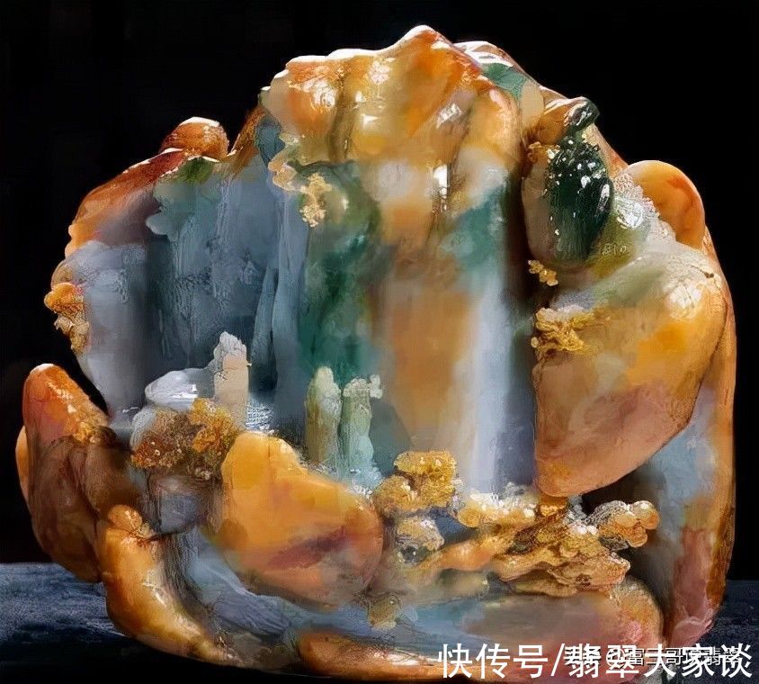 玉雕师@巧色、俏色、分色，看翡翠玉雕师谁更懂“色”