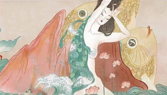 插画师@92年中国最美插画师,闭关一年画洛神,一笑倾城