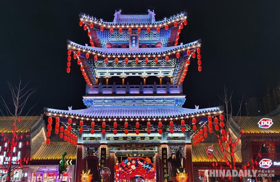 过年啦!去兰州老街看灯会吧