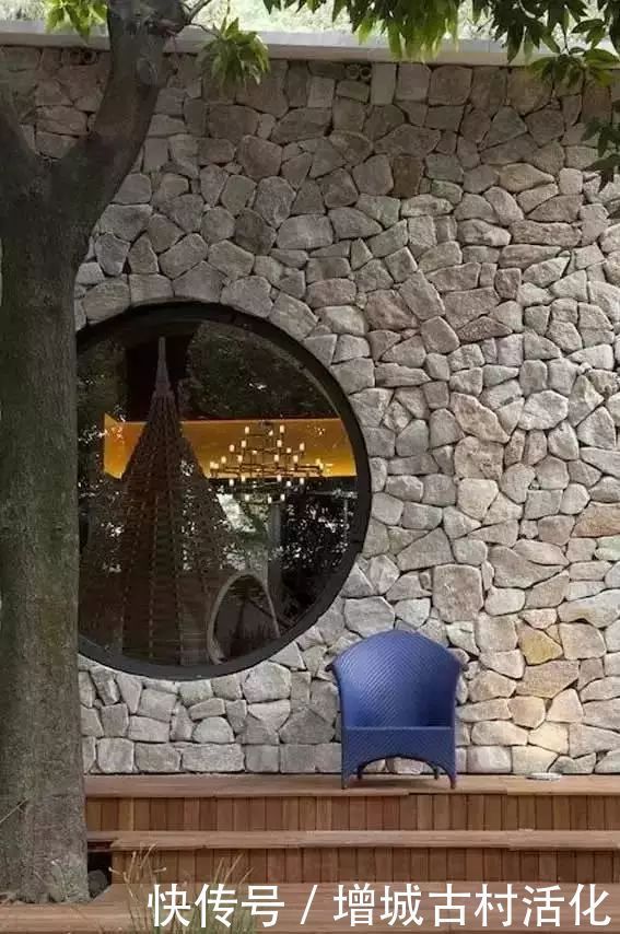 院落|一面石头墙,惊艳整个乡村院落