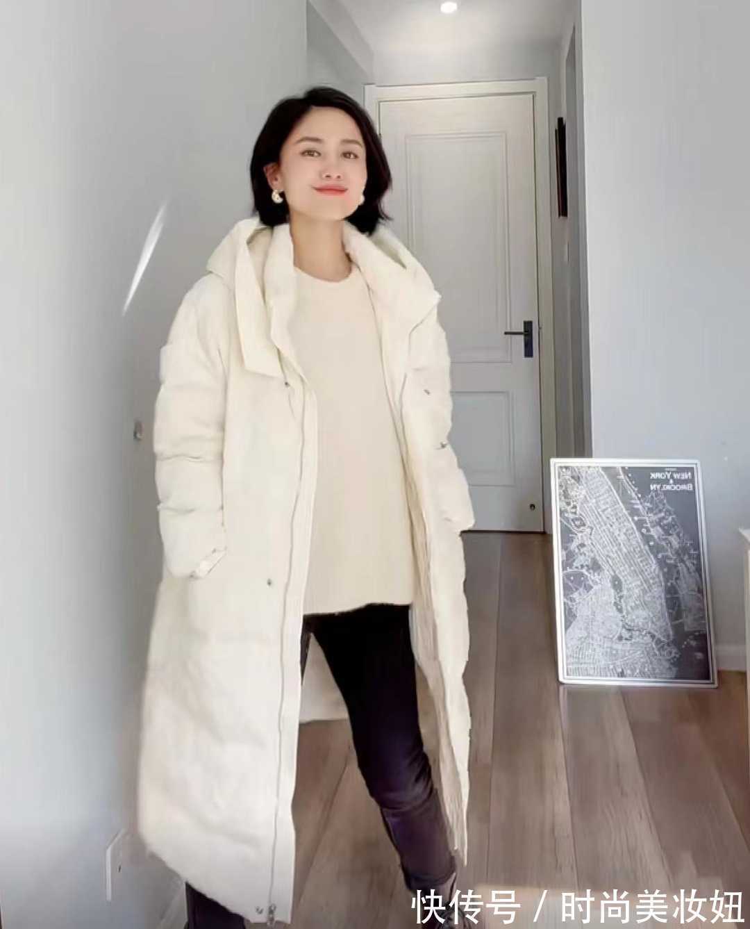 保暖|冬季还是“羽绒服”实穿,教你4种搭配思路,不仅保暖还显腿长