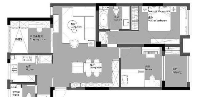 主卧室|夫妻两装修第二套房,尽量从简摒弃繁杂,全屋清爽大方看着就舒服