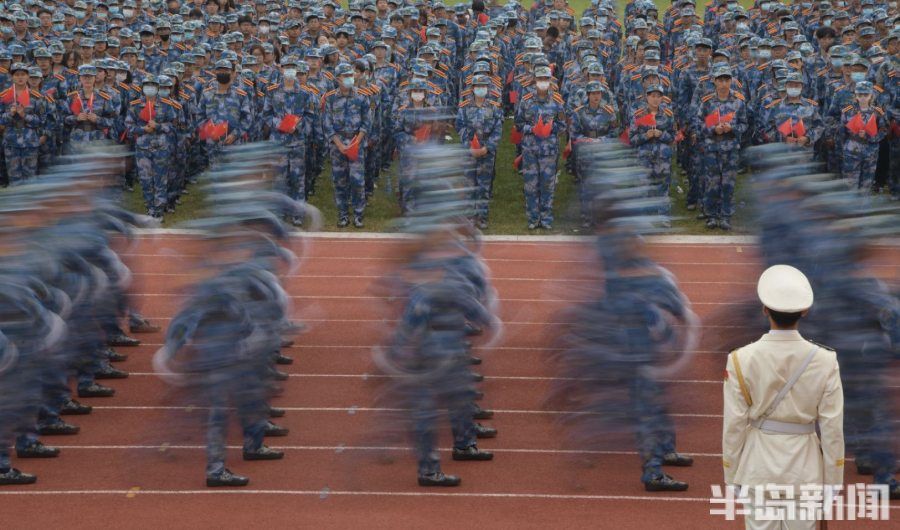 青春|沙场秋点兵，青春小旋风