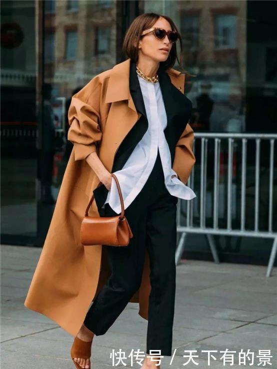 小个子女生，不管穿什么外套，记住“三三法则”，时髦还显高