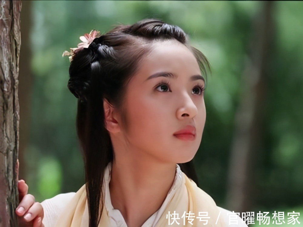 林依晨#5个版本的黄蓉,本以为翁美玲足够经典,但她却深得金庸喜爱