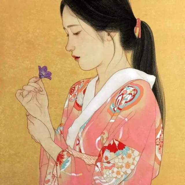 笔下|人称日本最美女画家，竟然这样画美女，极具香艳的极致诱惑