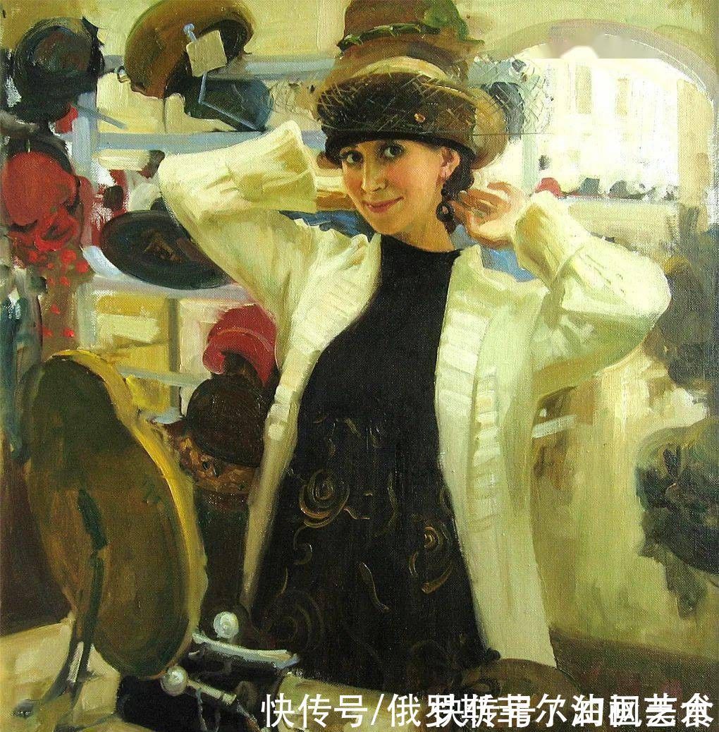 沃斯特雷佐娃!俄罗斯画家阿纳斯塔西娅·沃斯特雷佐娃漂亮油画作品欣赏