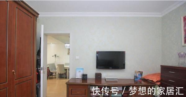 大衣柜|晒晒婆婆装修的新房,前后只花了6万,不过客厅空调太掉档次了!