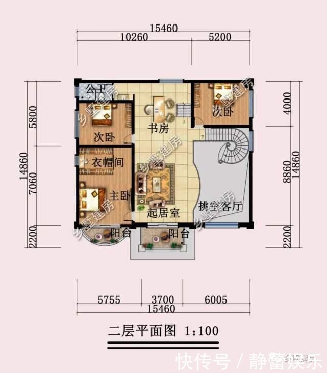 起居室|1546X1486米三层豪华别墅来一套功能齐全还带健身房