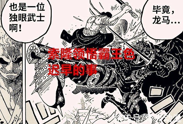 索隆|海贼王1026话:这三人也将会领悟霸王色缠绕，索山联手破鬼岛
