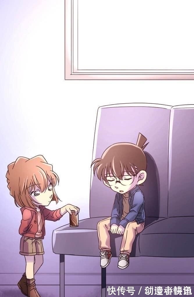 小兰|柯南瞌睡大家的反应各不相同,小兰没让你失望,贝姐最母系