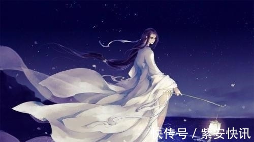 秋月$李白夜泊江岸,抒写了一首传世名作,含蓄深沉,更显挥洒自如