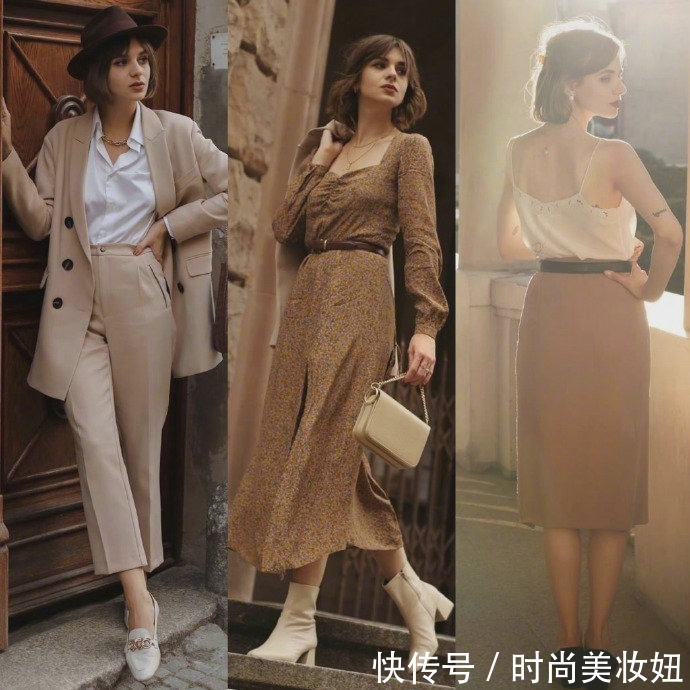 连衣裙|别再追求时髦范了,高级穿搭更显气质,优雅复古搭配简约不过时