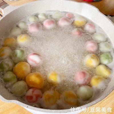 明天要上班，今天吃大餐琉璃汤圆#元宵节美食大赏#