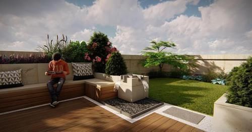 景观|庭院设计:打造庭院的5个实用小技巧,学一下,也许有天用得上!