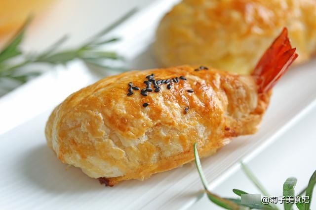 手抓饼新吃法,酥脆掉渣酥皮芝士虾,完胜西餐厅,一学就会