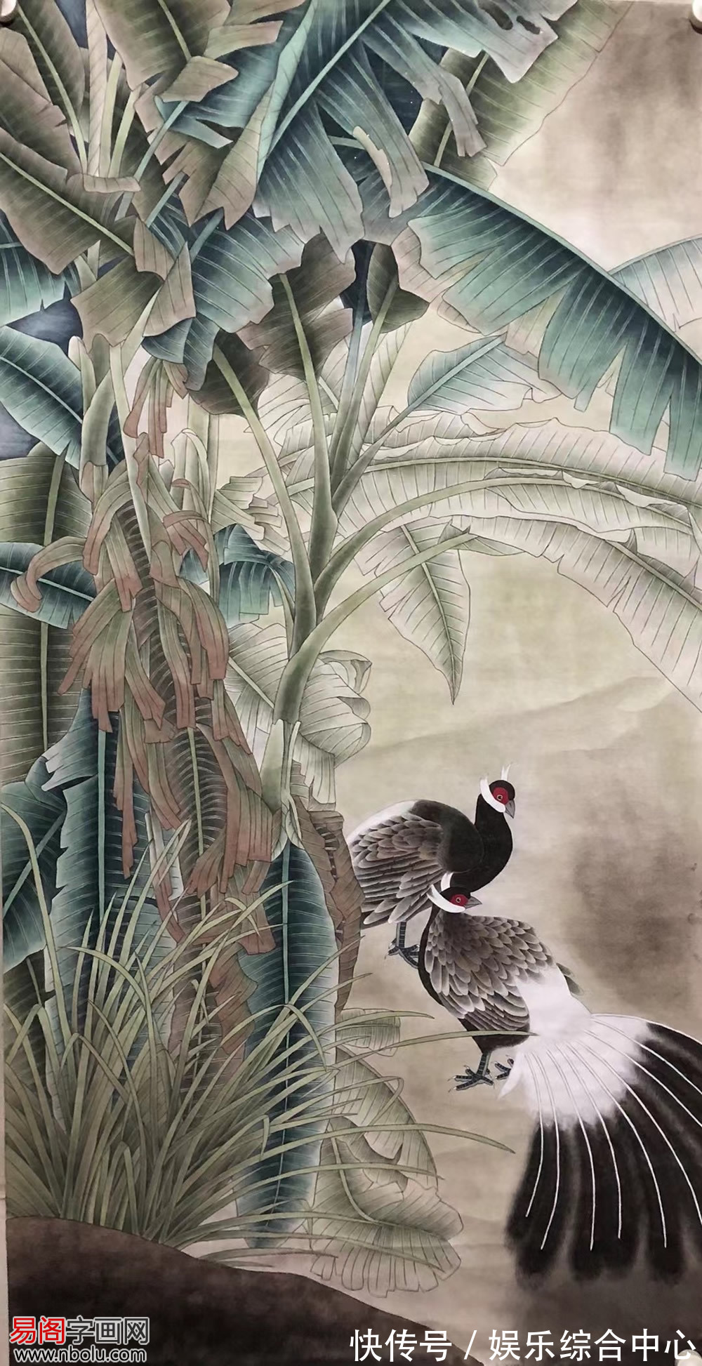 牡丹凤凰$王振兴花鸟作品,对自然万物的深情讴歌