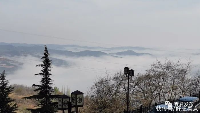 魅力陕西行·薄雾轻笼，若隐若现的宜君雾景，美醉了！