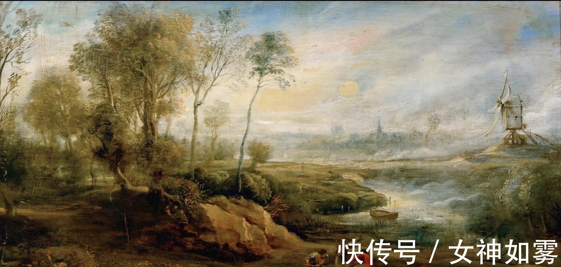 人文主义#他是政务繁忙的外交官,但并不妨碍他搞艺术,成为高产的绘画大师