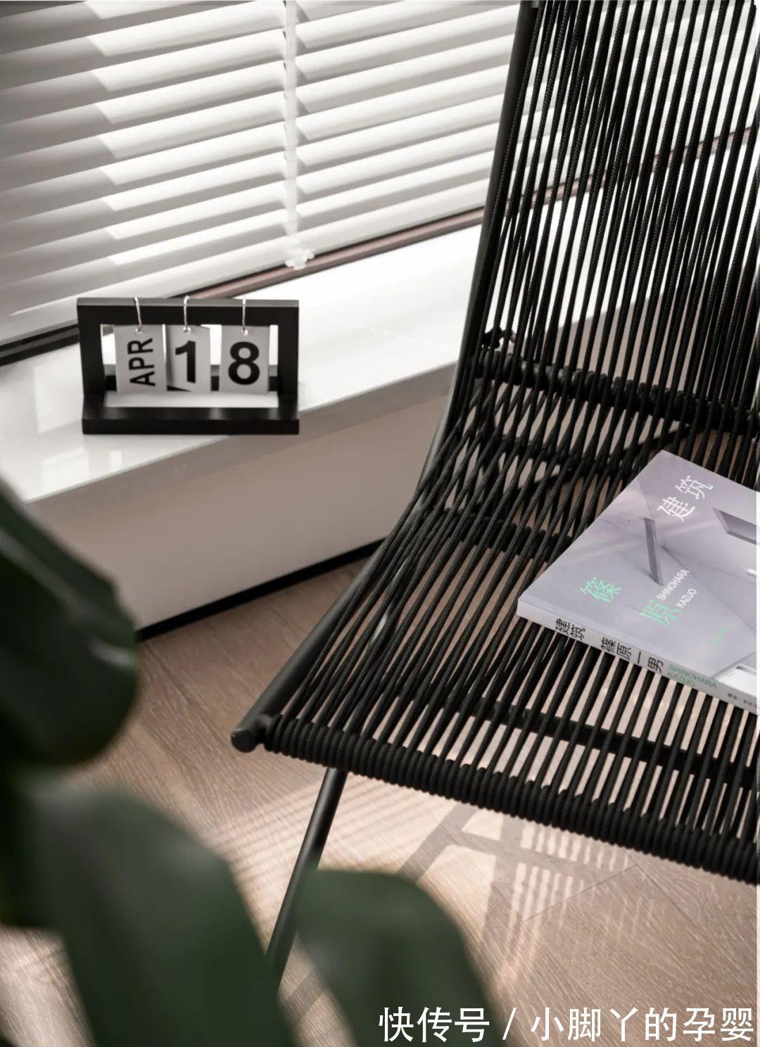 洗衣机|98㎡三居室,现代简约风格,洗衣机藏进阳台柜,太会装了!