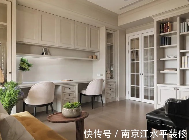 装修设计|南京书房装修设计,不同的面积不同的布局,小户型也可以有书房