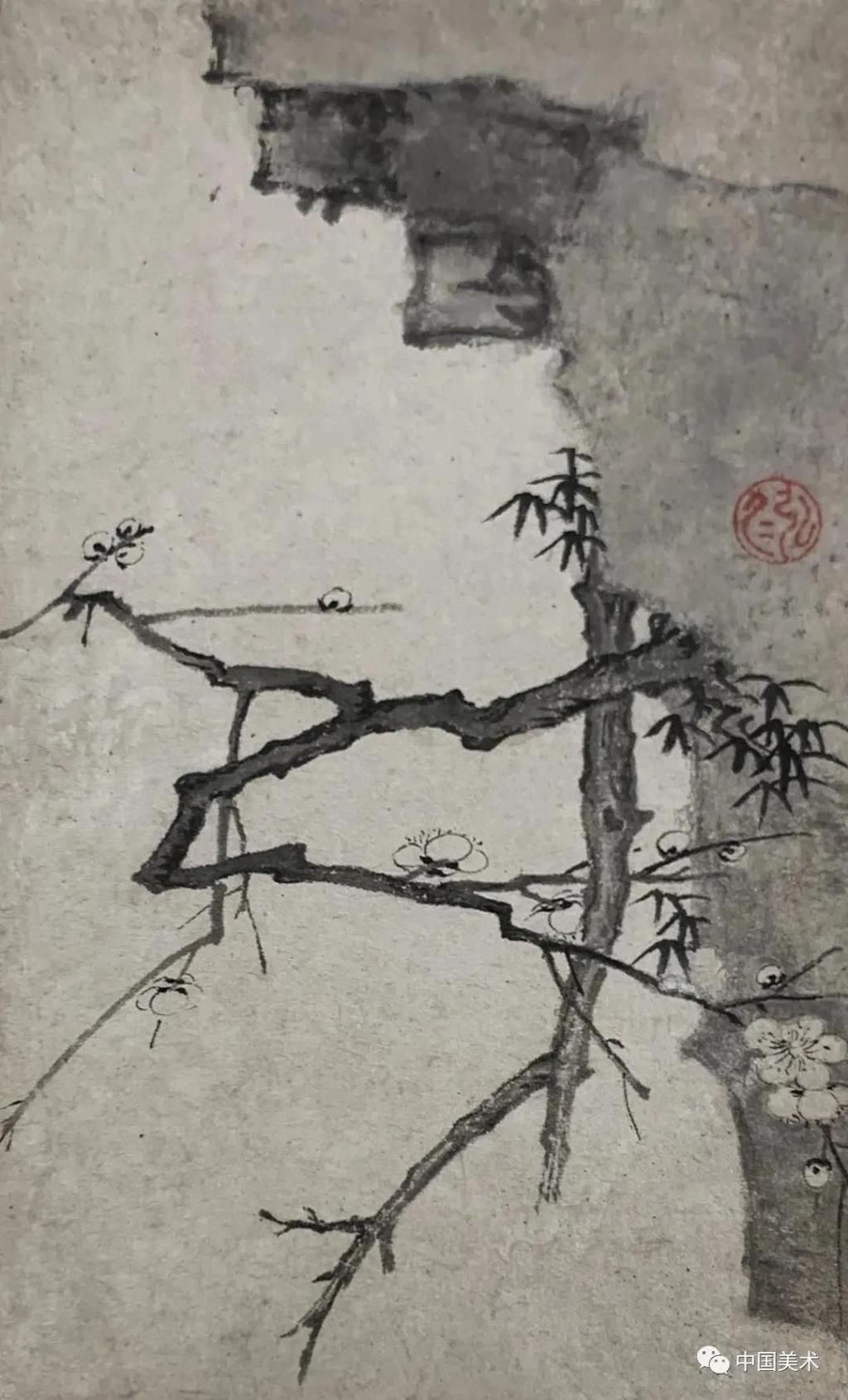  高僧|高僧画画：笔法简逸，冷清孤寂