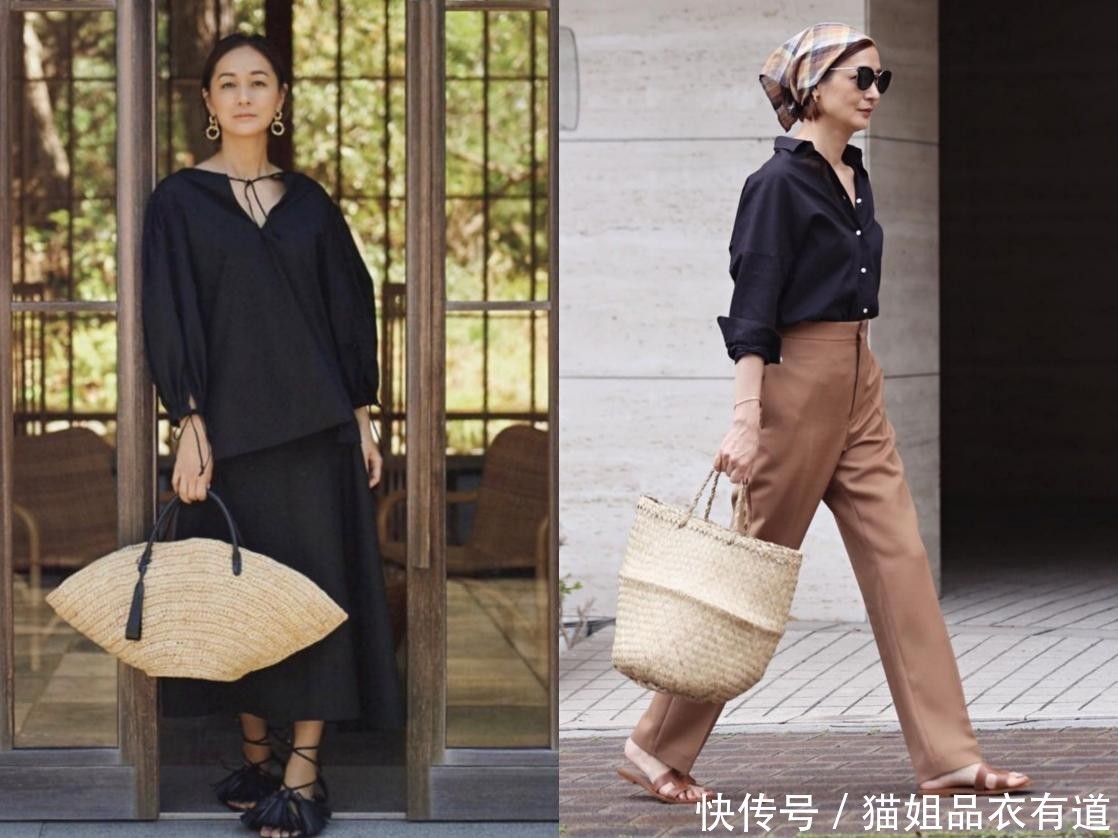 衬衫|这才是“通勤风”应有打扮，简单却高级，51岁博主亲自示范给你看