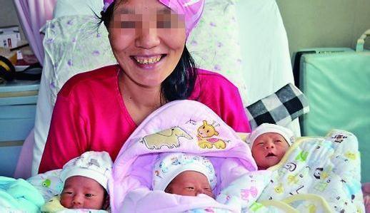 女孩|产妇生下三胞胎女孩，二胎出生后，得知性别，丈夫眼睛都直了