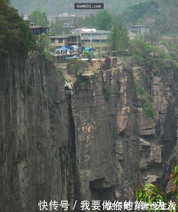 村庄|中国最危险村庄！居于悬崖峭壁，壮汉凿出山路成世界奇迹