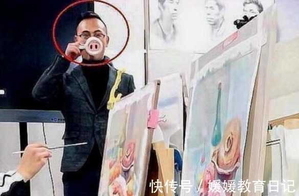 恶搞@美术生的“千层套路”？高超画技恶搞老师，每节课都有“小惊喜”