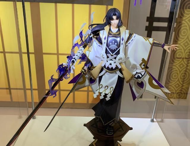 ssr|阴阳师SSR鬼切霜风白槿手办实物公开 高度还原鬼切美人的神颜值