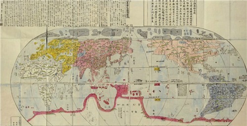 西方|清朝皇帝究竟有多愚昧？看到明朝人描绘的世界地图，你就知道了