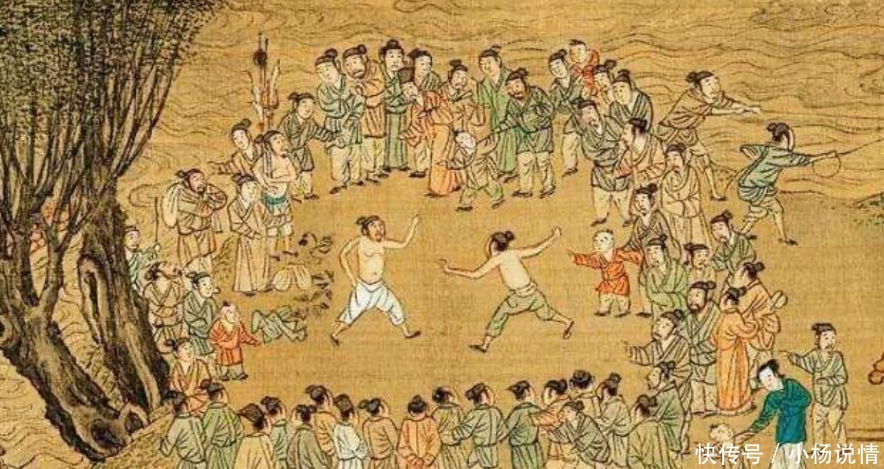 奇怪|清明上河图放大一百倍,发现一奇怪场景,树下睡觉的人在做什么?