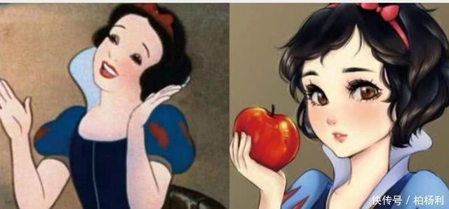 迪士尼公主水墨画风,茉莉公主美丽性感,木兰公主美如画