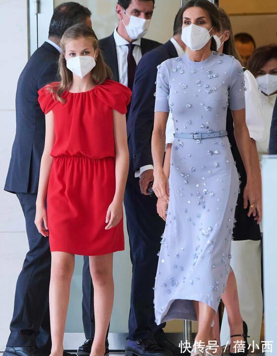 西班牙|真正的贵族穿衣真简约,看西班牙公主莱昂诺尔就懂了,高级又洋气