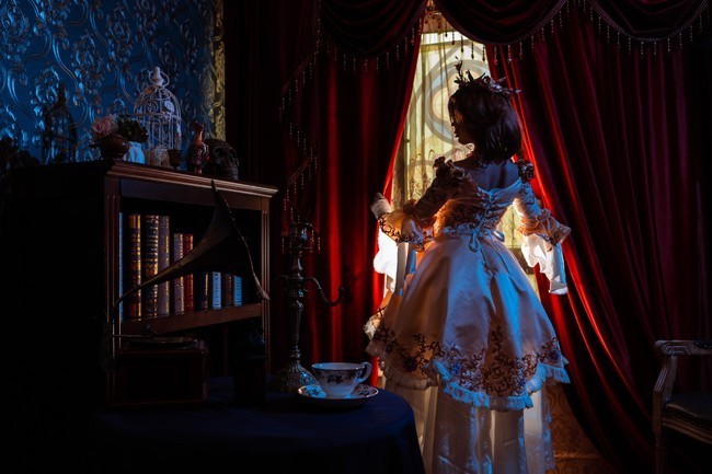 人格|cos:第五人格红夫人 血宴cos