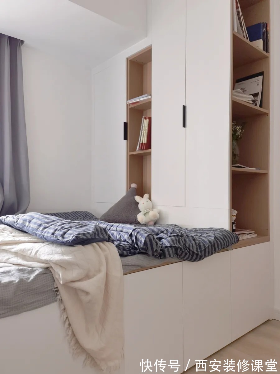 定制|90㎡三室刚需,木色温暖家