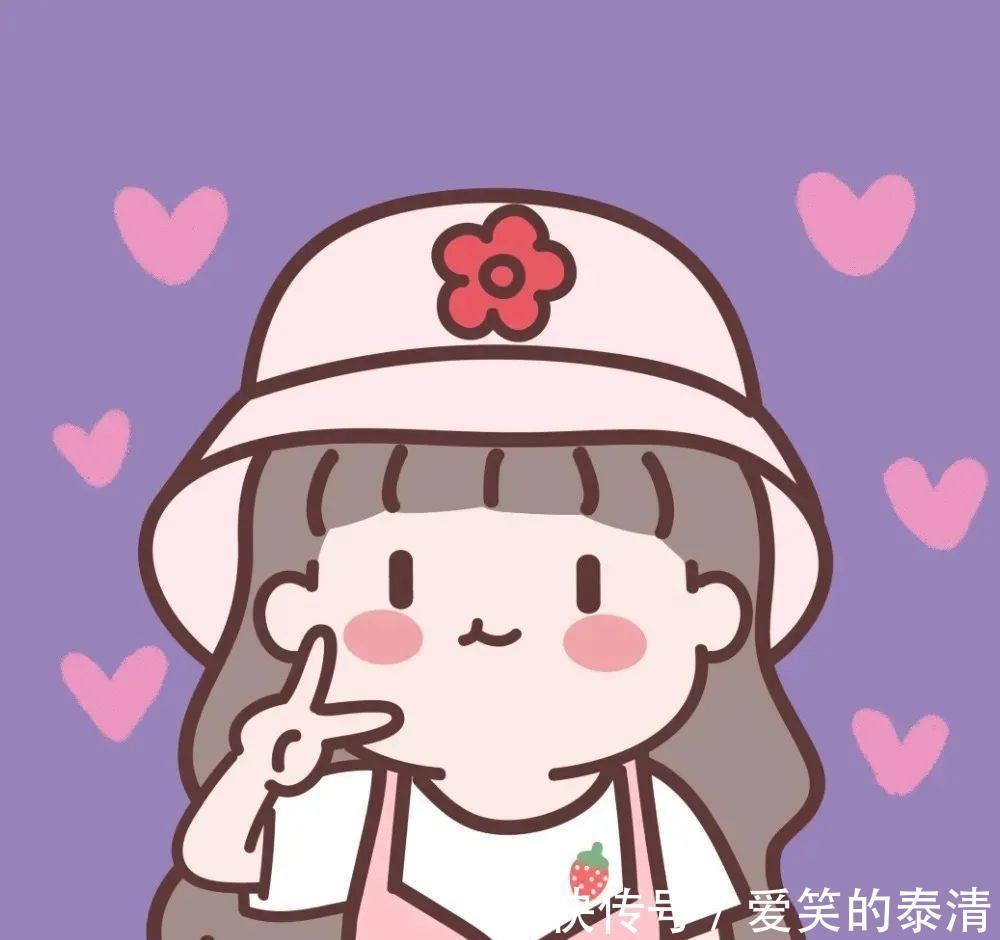 情侣头像|简约卡通可爱情侣头像｜动漫情头