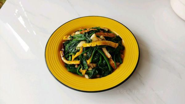 辣蛋|三分钟做好辣蛋豆腐蒜菠菜，做饭太简单！