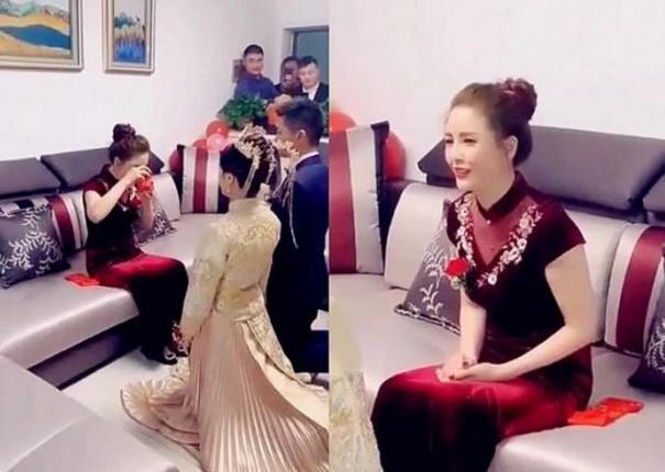 喜婆婆|“冻龄婆婆”意外走红网络,气质不输新娘,婚礼上的颜值担当呀