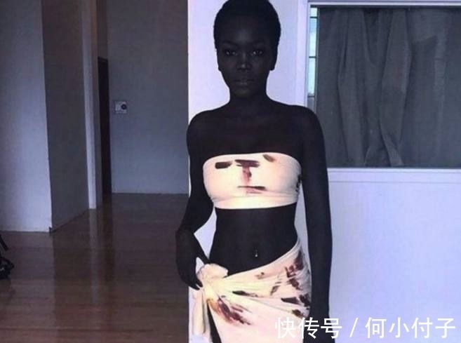 nyakim@世界上最美的黑人女子,让人惊奇不已,人称黑“皇后”