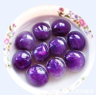 7步做水晶紫薯丸子,无需面粉,Q弹软糯,4元一大碗,孩子最爱