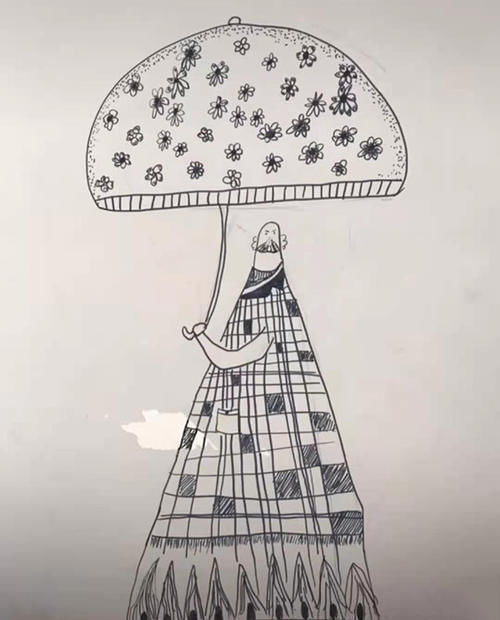 赞不绝口|9岁男孩给客厅墙壁手绘壁纸,来客赞不绝口,网友:老天爷赏饭吃