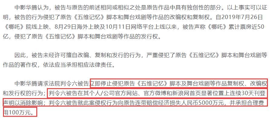 开庭|上来就讹五千万！哪吒侵权案正式开庭，网友戏称“登月碰瓷”