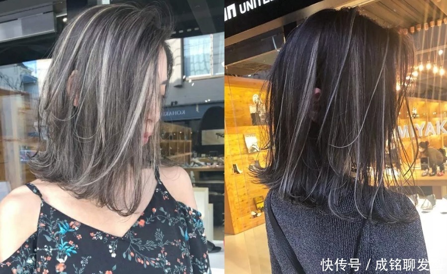 发束|还在为白发多而发愁?这些网红却专门染花白发,的确很潮的感觉