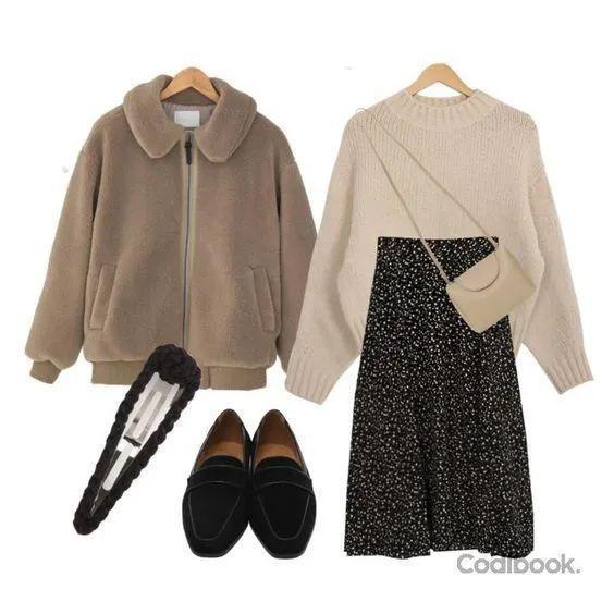 本周穿什么|秋冬50套高级色搭配套路,谁穿谁好看