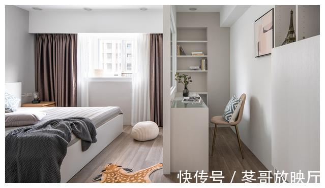 淡雅|她家是小户型装修的典范，套内66㎡，淡雅北欧风，简约又耐看！