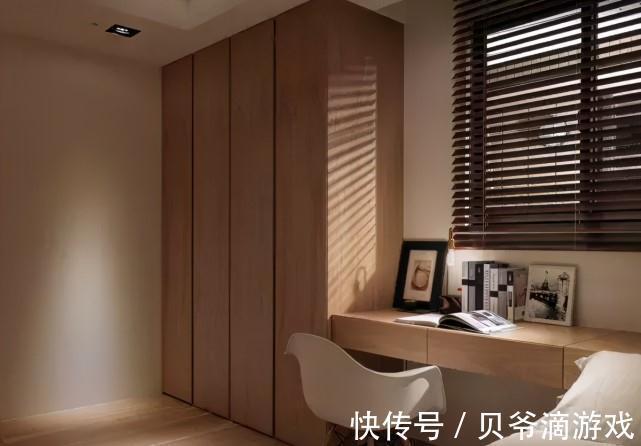 飘窗|不用专门预留书房了,这种卧室书房一体的设计最实用!